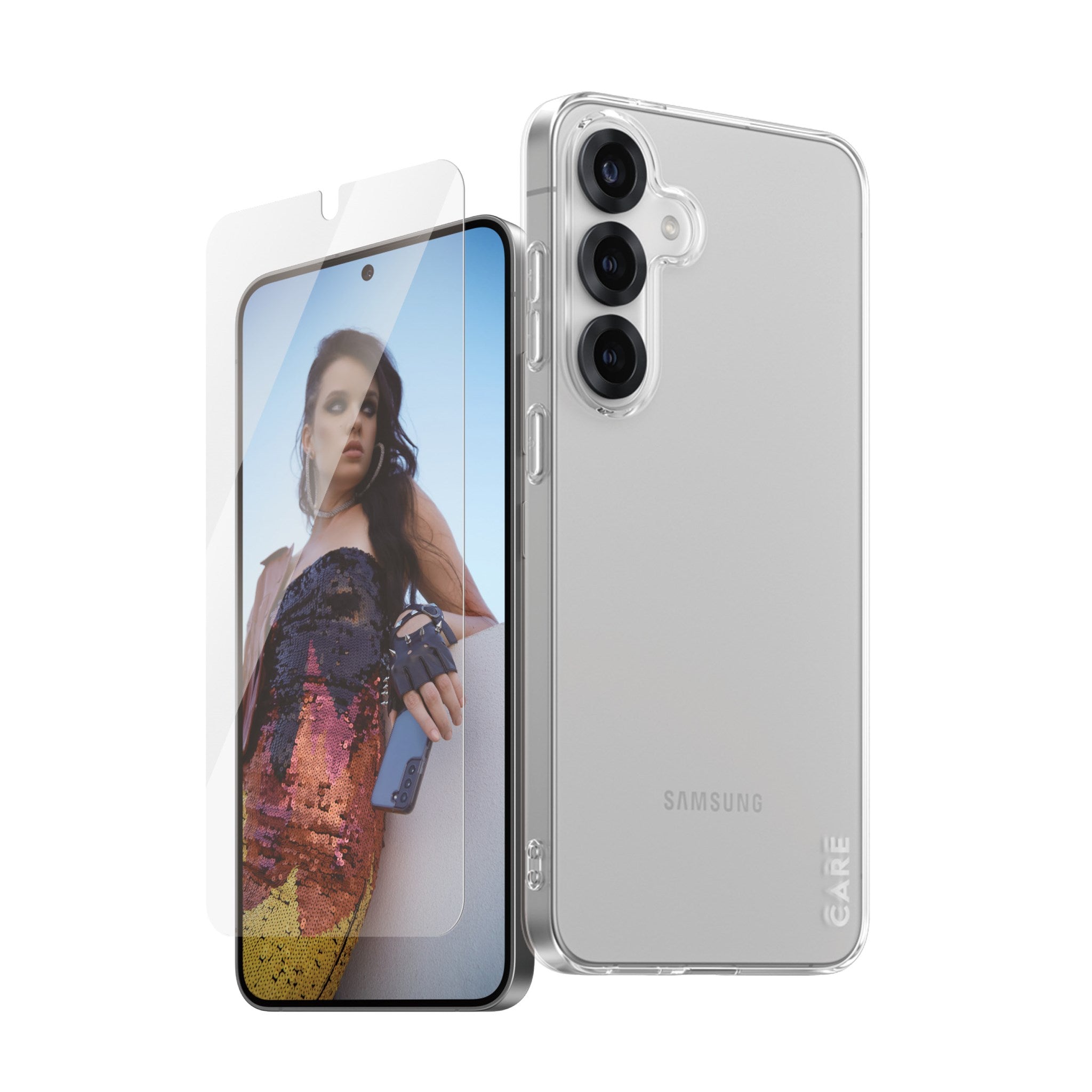 CARE by PanzerGlass® Fashion 2-in-1 Bundle Samsung Galaxy S25+